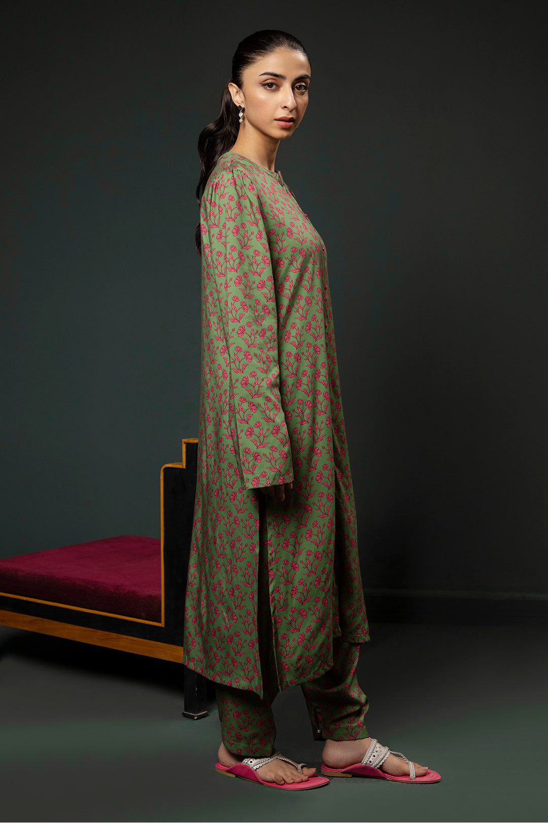 Zellbury | Winter Pret | Kurta Trouser - 3137 - House Of Zarish