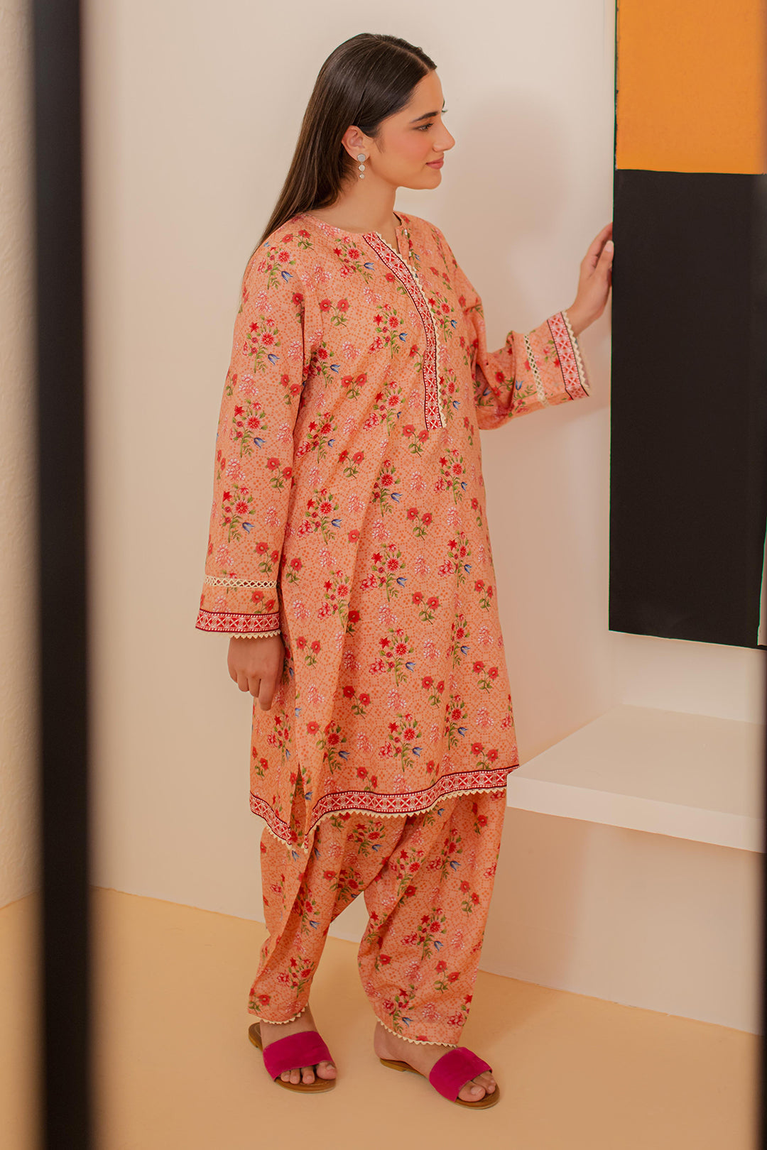 Zellbury | Winter Pret | Kurta Trouser - 3166 - House Of Zarish
