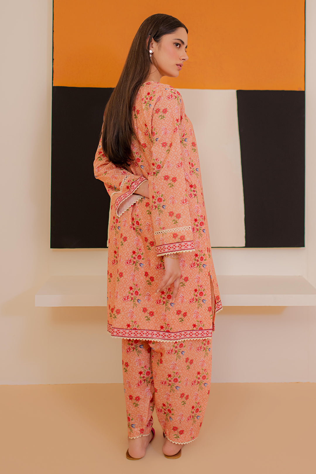 Zellbury | Winter Pret | Kurta Trouser - 3166 - House Of Zarish