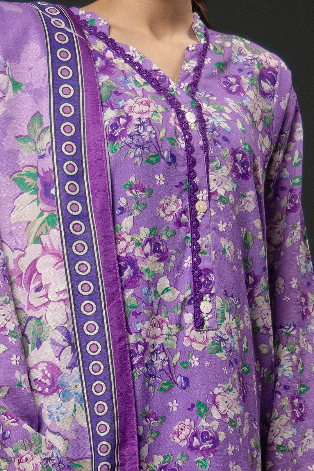 Zellbury | Winter Pret | Kurta Dupatta Trouser - 2948 - House Of Zarish