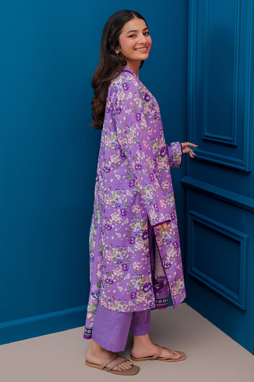 Zellbury | Winter Pret | Kurta Dupatta Trouser - 2948 - House Of Zarish