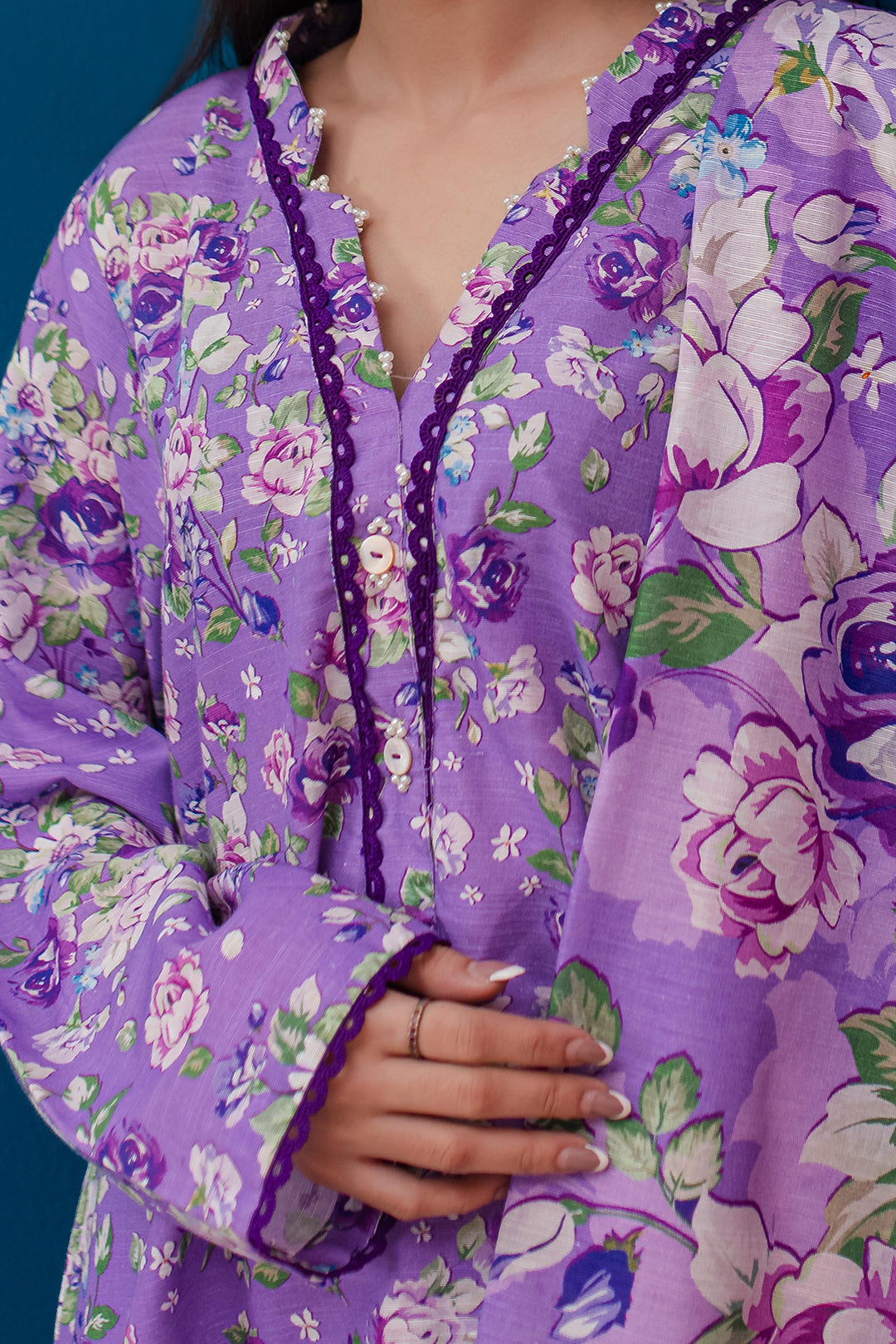 Zellbury | Winter Pret | Kurta Dupatta Trouser - 2948 - House Of Zarish