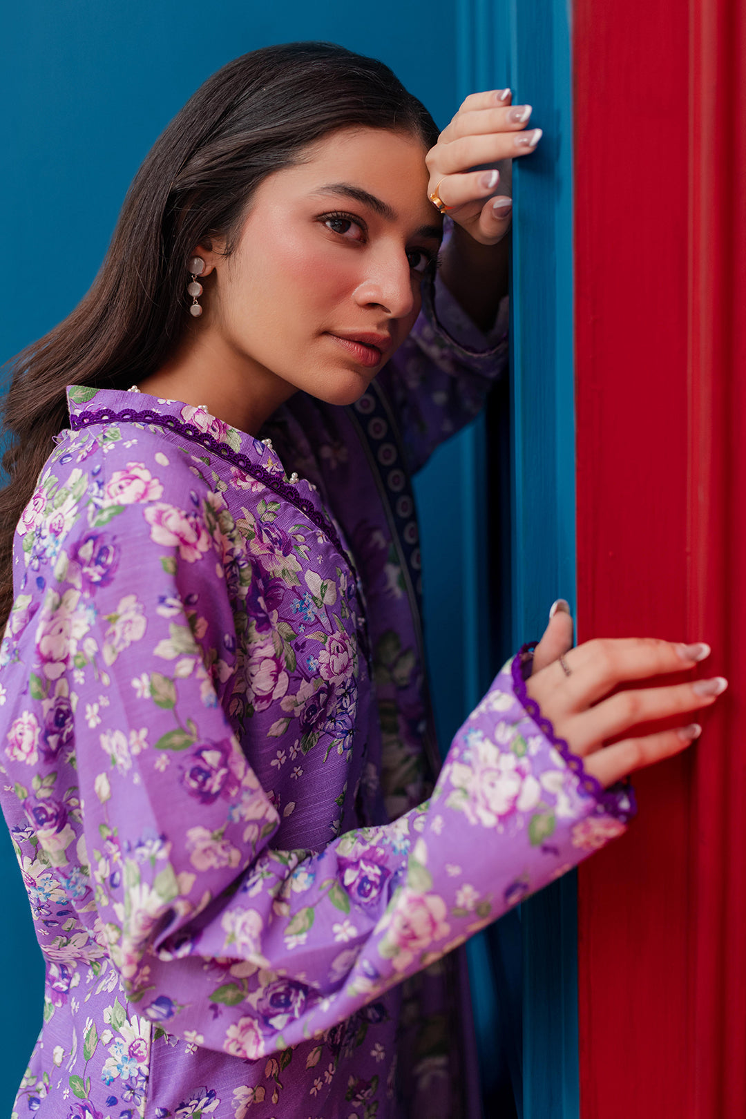 Zellbury | Winter Pret | Kurta Dupatta Trouser - 2948 - House Of Zarish