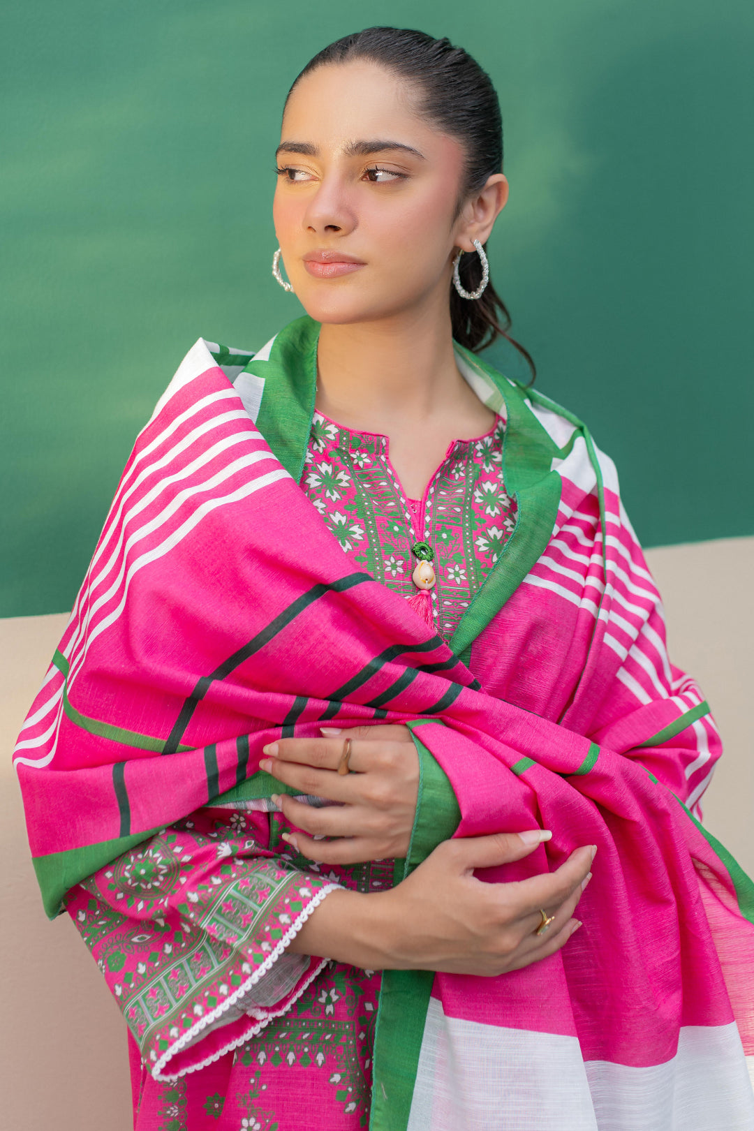 Zellbury | Winter Pret | Kurta Dupatta Trouser - 2949 - House Of Zarish