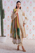 Zellbury | Winter Pret | Embroidered Kurta Dupatta Trouser - 2950 - Libasekhas