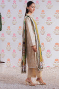 Zellbury | Winter Pret | Embroidered Kurta Dupatta Trouser - 2950 - Libasekhas