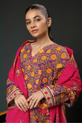 Zellbury | Winter Pret | Kurta Dupatta Trouser - 3006 - Libasekhas