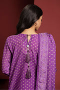 Zellbury | Winter Pret | Kurta Dupatta Trouser - 3072 - House Of Zarish