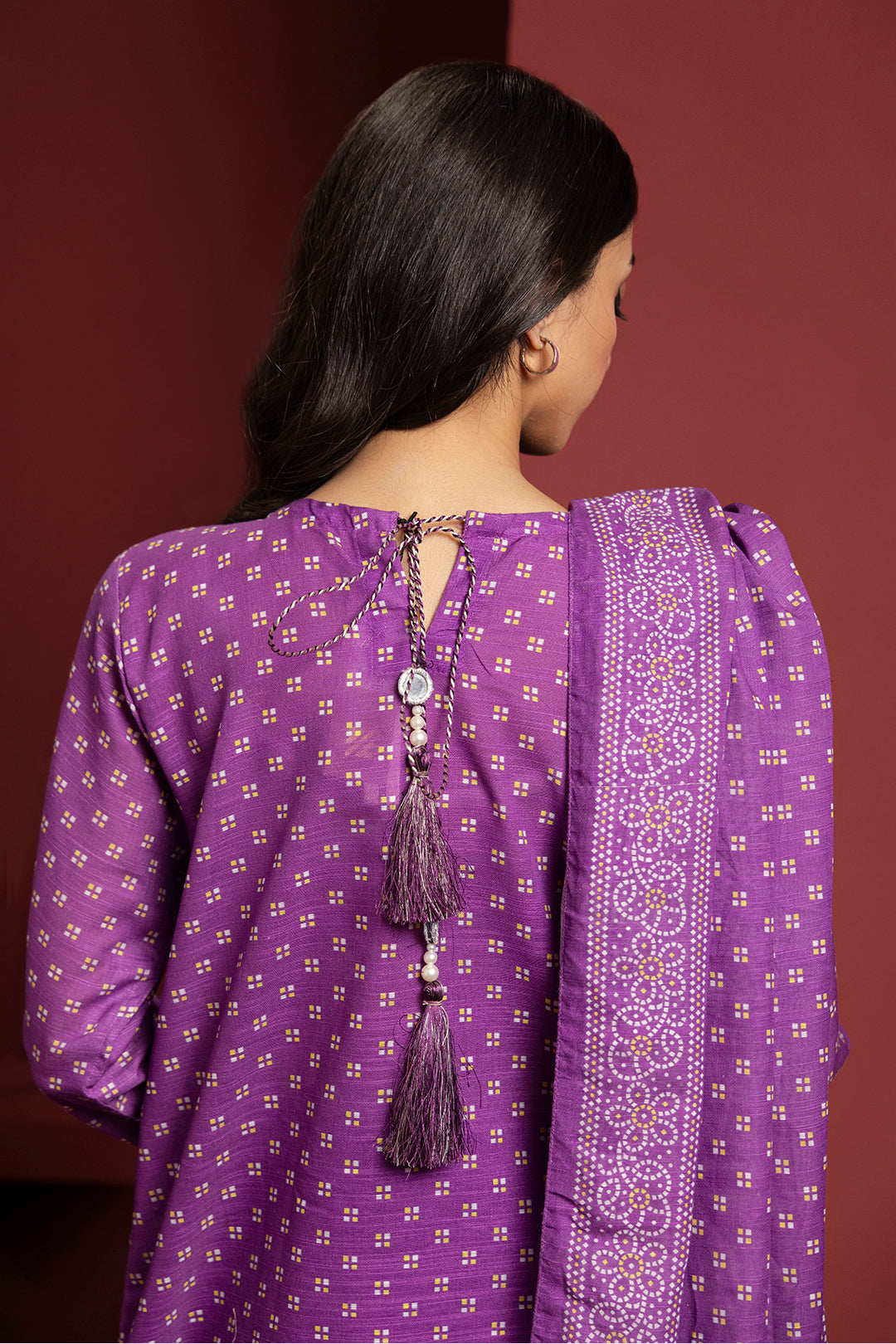 Zellbury | Winter Pret | Kurta Dupatta Trouser - 3072 - House Of Zarish
