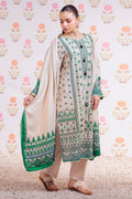 Zellbury | Winter Pret | Embroidered Kurta Dupatta Trouser - 3075 - Libasekhas