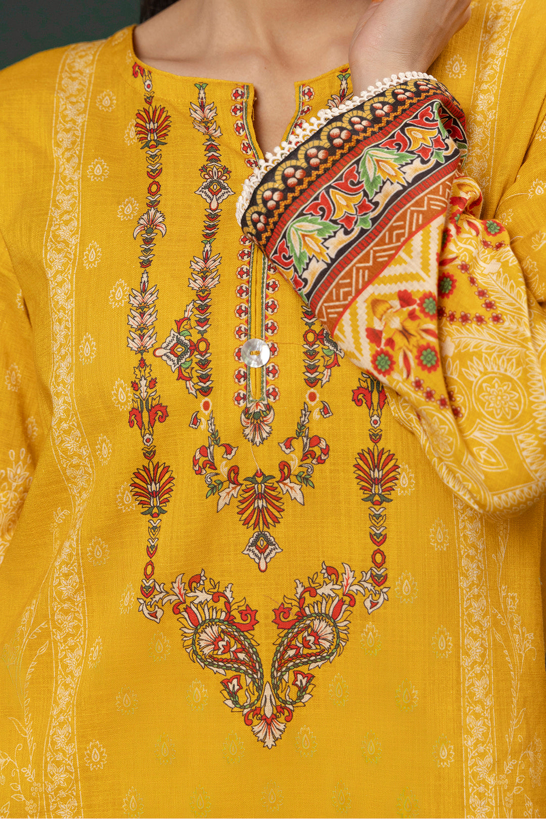 Zellbury | Winter Pret | Kurta Dupatta Trouser - 3151 - House Of Zarish