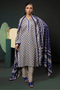 Zellbury | Winter Pret | Kurta Shawl Trouser - 3153 - House Of Zarish
