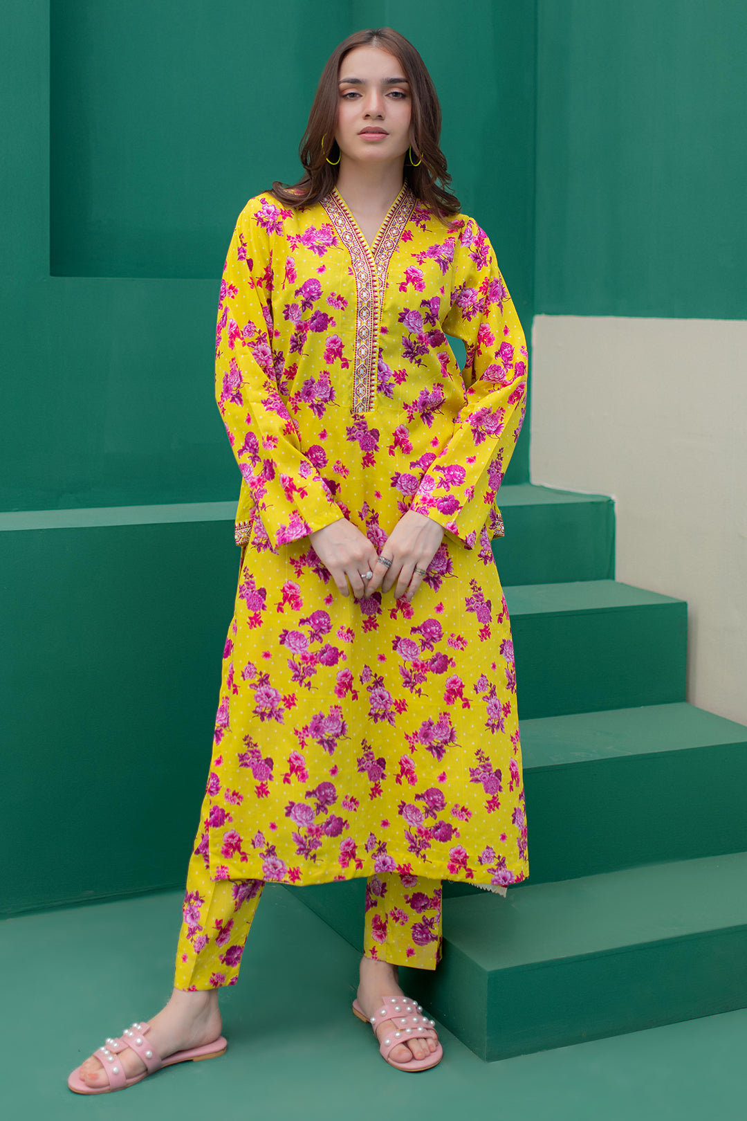 Zellbury | Summer Pret | Kurta Trouser - 2822 - House Of Zarish
