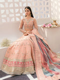 Gulaal | Wedding Formals | AFREEN GL-WS-22V1-29 (PEACH LEHNGA CHOLI) - House Of Anaya