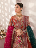 Gulaal | Wedding Formals | ZAIRA GL-WS-22V1-30 (RUST ANGRAKHA) - House Of Anaya
