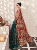 Gulaal | Wedding Formals | ZAIRA GL-WS-22V1-30 (RUST ANGRAKHA) - House Of Anaya