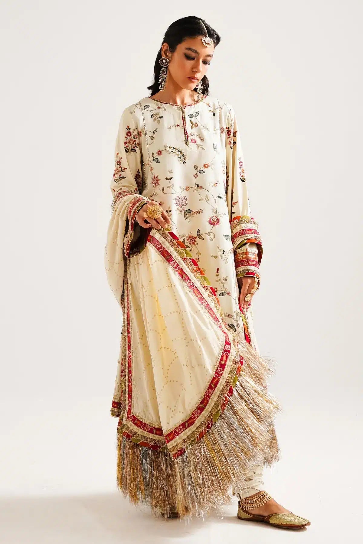 Zara ShahJahan | Winter Shawl 23 | - House Of Anaya