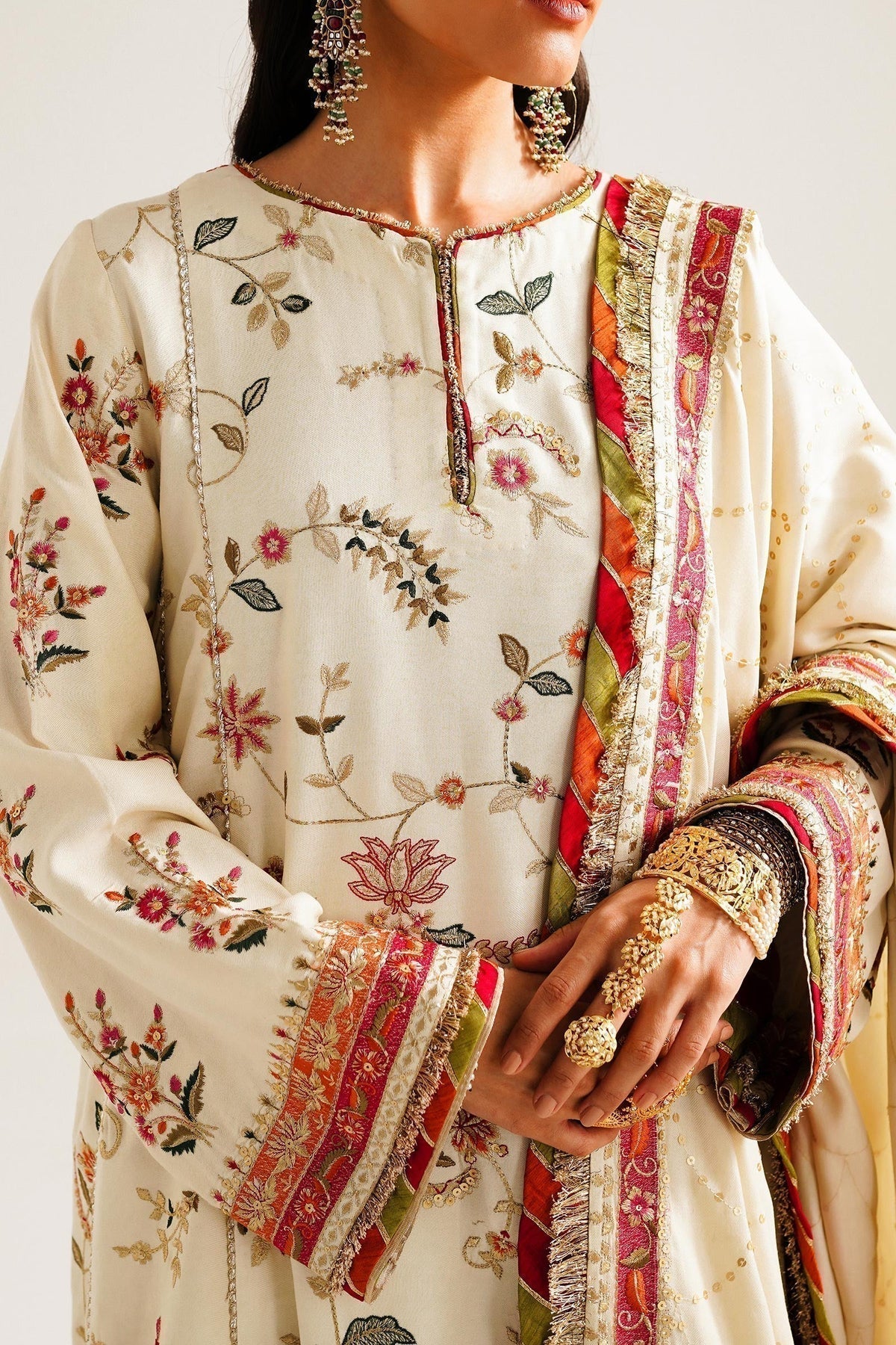 Zara ShahJahan | Winter Shawl 23 | - House Of Anaya