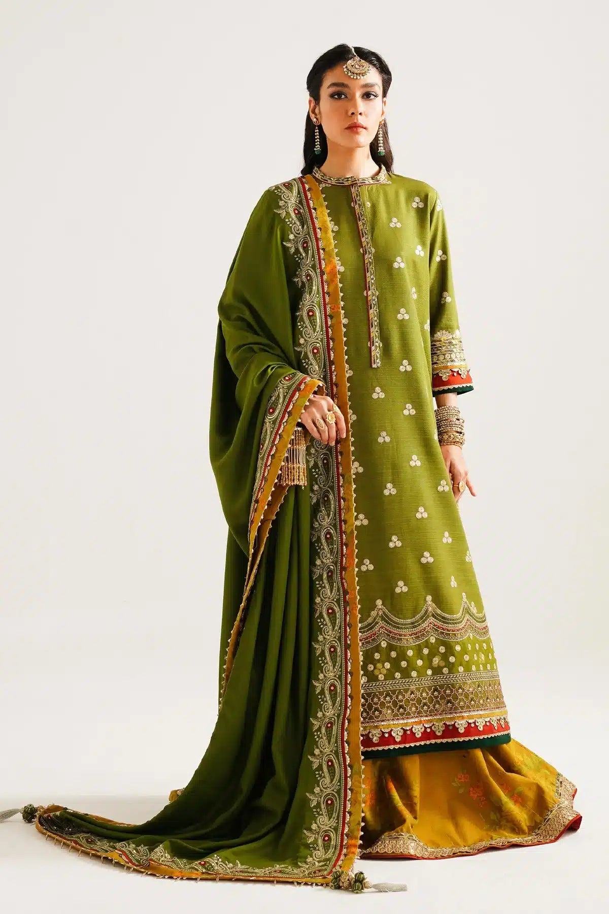 Zara ShahJahan | Winter Shawl 23 | WS23-D6 - House Of Anaya