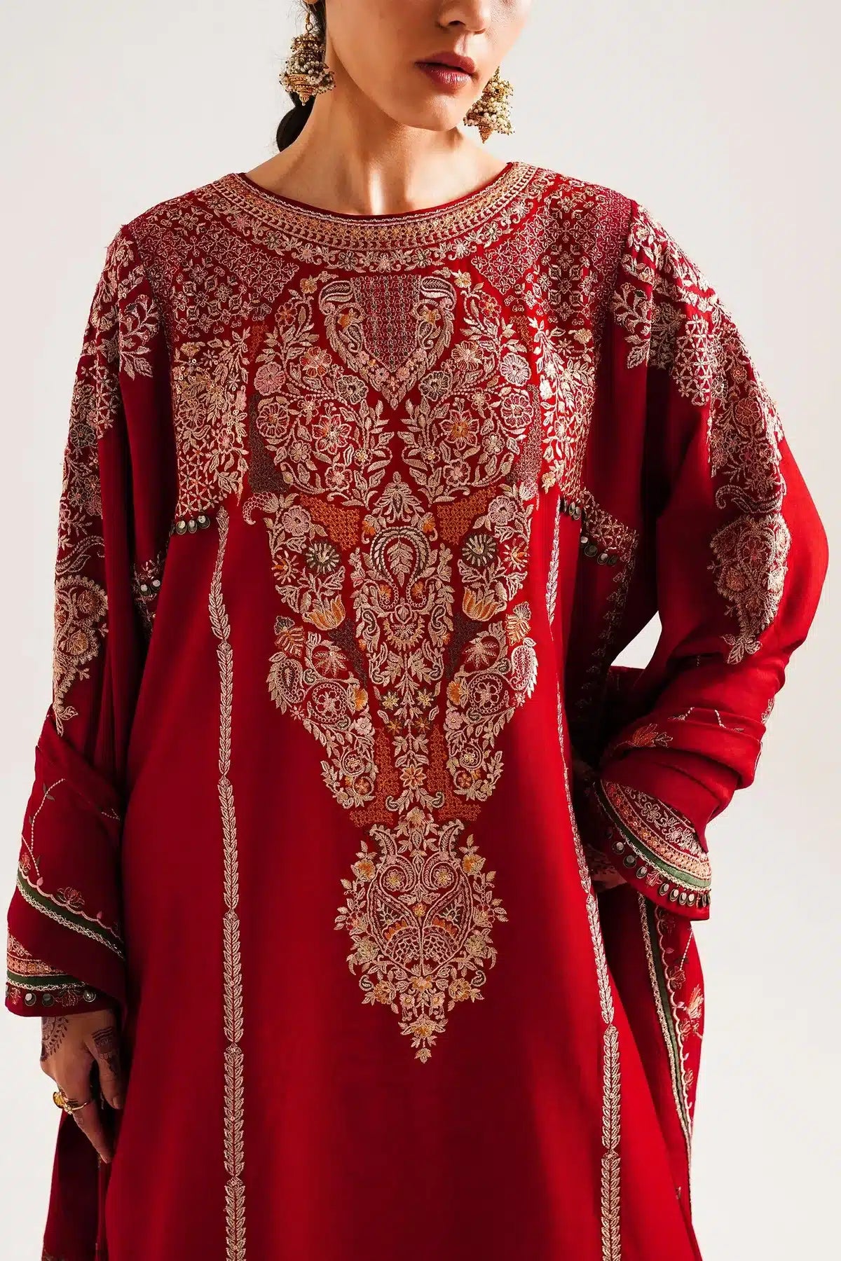 Zara ShahJahan | Winter Shawl 23 | WS23-D8 - House Of Anaya