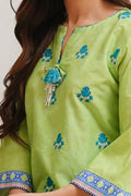 Zellbury | Unstitched 2 Piece Cambric | Embroidered Shirt Shalwar - 0023 - House Of Zarish