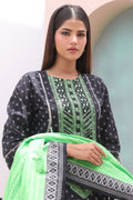 Zellbury | Unstitched 2 Piece Cambric | Embroidered Shirt Dupatta - 0027 - House Of Zarish