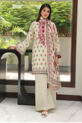 Zellbury | Unstitched 2 Piece Cambric | Embroidered Shirt Dupatta - 0105 - Libasekhas