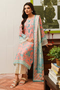 Zellbury | Unstitched 2 Piece Cambric | Embroidered Shirt Dupatta - 0106 - House Of Zarish