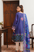 Zellbury | Unstitched 2 Piece Cambric | Embroidered Shirt Dupatta - 0108 - House Of Zarish