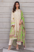 Zellbury | Unstitched 2 Piece Cambric | Embroidered Shirt Dupatta - 0111 - House Of Zarish