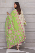 Zellbury | Unstitched 2 Piece Cambric | Embroidered Shirt Dupatta - 0111 - House Of Zarish