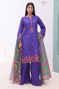 Zellbury | Unstitched 3 Piece Cambric | Embroidered Shirt Shalwar Dupatta - 0082 - House Of Zarish