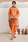 Zellbury | Unstitched 3 Piece Zari | Embroidered Shirt Shalwar Dupatta - 0085 - House Of Zarish