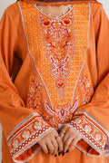 Zellbury | Unstitched 3 Piece Zari | Embroidered Shirt Shalwar Dupatta - 0085 - House Of Zarish