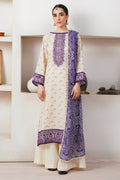 Zellbury | Unstitched 3 Piece Jacquard | Embroidered Shirt Shalwar Dupatta - 0086 - Libasekhas