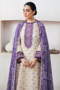 Zellbury | Unstitched 3 Piece Jacquard | Embroidered Shirt Shalwar Dupatta - 0086 - House Of Zarish