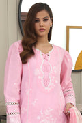 Zellbury | Unstitched 3 Piece Chambray | Embroidered Shirt Shalwar Dupatta - 0146 - House Of Zarish