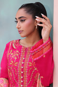 Zellbury | Unstitched 3 Piece Cambric | Embroidered Shirt Shalwar Dupatta - 0151 - Libasekhas