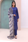 Zellbury | Unstitched 3 Piece Cambric | Embroidered Shirt Dupatta - 0604 - House Of Zarish