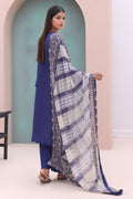 Zellbury | Unstitched 3 Piece Cambric | Embroidered Shirt Dupatta - 0604 - House Of Zarish