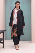 Zellbury | Unstitched 3 Piece Cambric | Embroidered Shirt Shalwar Dupatta - 0605 - Libasekhas