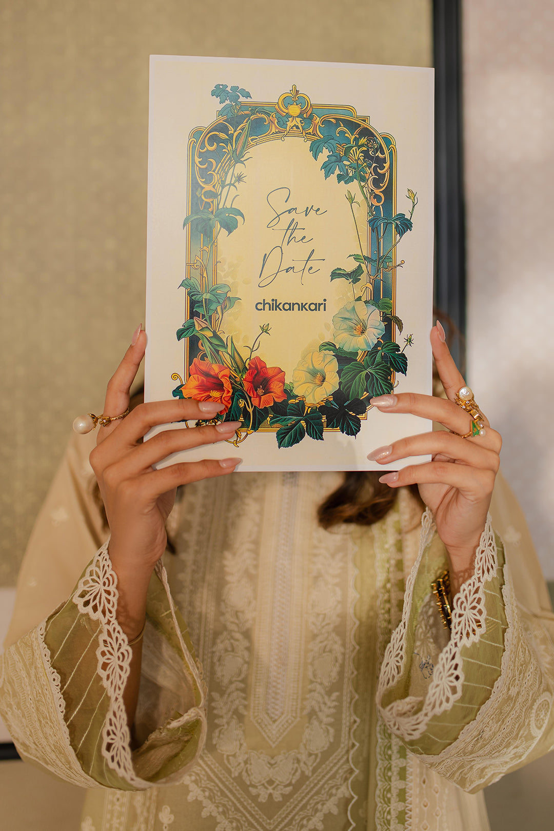 Zellbury | Unstitched 3 Piece Chikankari | Embroidered Shirt Shalwar Dupatta - 0702 - House Of Zarish