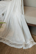 Zellbury | Unstitched 3 Piece Chikankari | Embroidered Shirt Shalwar Dupatta - 0704 - House Of Zarish