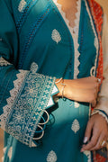 Zellbury | Unstitched 3 Piece Chikankari | Embroidered Shirt Shalwar Dupatta - 0705 - Libasekhas