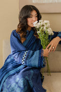 Zellbury | Unstitched 3 Piece Chikankari | Embroidered Shirt Shalwar Dupatta - 0711 - House Of Zarish