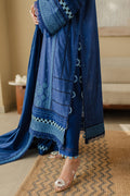 Zellbury | Unstitched 3 Piece Chikankari | Embroidered Shirt Shalwar Dupatta - 0711 - House Of Zarish