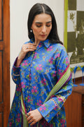 Zellbury | Unstitched 2 Piece Cambric | Shirt Dupatta - 0004 - House Of Zarish