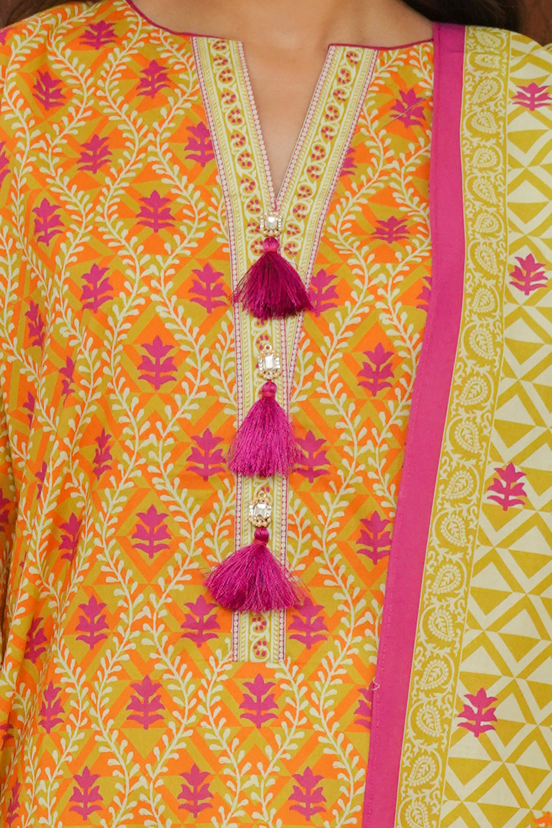 Zellbury | Unstitched 2 Piece Cambric | Shirt Dupatta - 0005 - House Of Zarish
