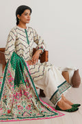 Zellbury | Unstitched 2 Piece Cambric | Shirt Dupatta - 0009 - House Of Zarish