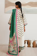 Zellbury | Unstitched 2 Piece Cambric | Shirt Dupatta - 0009 - House Of Zarish